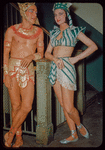 Dancers Leon Varkas and Lorraine Ammerman during a Metropolitan Opera tour of Aïda