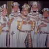 Nicola Moscona and chorus members during a Metropolitan Opera tour of Aïda