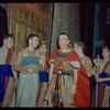 Dancer Etienne Barone and supernumeraries during a Metropolitan Opera tour of Aïda