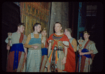Dancer Etienne Barone and supernumeraries during a Metropolitan Opera tour of Aïda