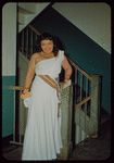 Stella Roman during a Metropolitan Opera tour of Aïda