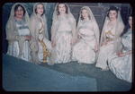 Chorus members during a Metropolitan Opera tour of Aïda