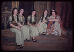 Supernumeraries during a Metropolitan Opera tour of Aïda