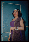 Herva Nelli during a Metropolitan Opera tour of Aïda