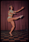 Dancer Marian Horosko during a Metropolitan Opera tour of Aïda