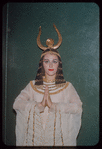 Dancer Maria Grandy during a Metropolitan Opera tour of Aïda