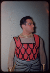 Mario Ortica during a Metropolitan Opera tour of Aïda