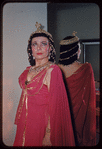 Elena Nikolaidi during a Metropolitan Opera tour of Aïda