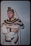 Giorgio Tozzi during a Metropolitan Opera tour of Aïda
