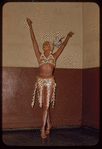 Dancer Louellen Sibley during a Metropolitan Opera tour of Aïda