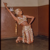 Dancer Louellen Sibley during a Metropolitan Opera tour of Aïda