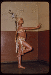 Dancer Louellen Sibley during a Metropolitan Opera tour of Aïda