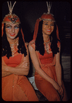 Dancers Zebra Nevins and Barbara Wilde during a Metropolitan Opera tour of Aïda