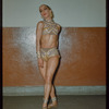 Dancer Janet Collins during a Metropolitan Opera tour of Aïda