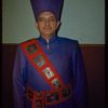 Chorus tenor Max Alperstein during a Metropolitan Opera tour of Aïda