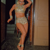 Dancer Zebra Nevins during a Metropolitan Opera tour of Aïda