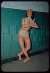 Dancer Marian Horosko during a Metropolitan Opera tour of Aïda