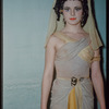 Dancer Arlene Novick during a Metropolitan Opera tour of Aïda