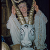 A dancer during a Metropolitan Opera tour of Aïda