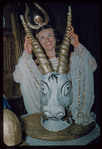 A dancer during a Metropolitan Opera tour of Aïda