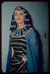 Chorus alto Catherine Fitzgerald during a Metropolitan Opera tour of Aïda