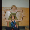 Dancers Gloria Lyons and Gisela Weidner during a Metropolitan Opera tour of Aïda