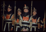 Supernumeraries during a Metropolitan Opera tour of Aïda