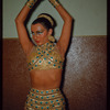 Dancer Zebra Nevins during a Metropolitan Opera tour of Aïda