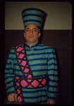 Chorus tenor Frank D'Elia during a Metropolitan Opera tour of Aïda