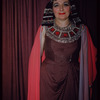 Unidentified performer during a Metropolitan Opera tour of Aïda