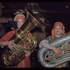 Stage band during a Metropolitan Opera tour of Aïda in Los Angeles