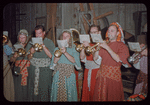 Stage band during a Metropolitan Opera tour of Aïda in Los Angeles