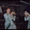 Stage band during a Metropolitan Opera tour of Aïda in Los Angeles