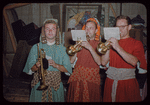 Stage band during a Metropolitan Opera tour of Aïda in Los Angeles
