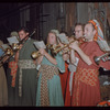 Stage band during a Metropolitan Opera tour of Aïda in Los Angeles