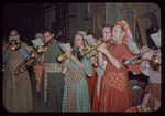 Stage band during a Metropolitan Opera tour of Aïda in Los Angeles