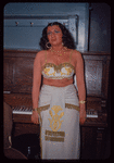 Gertrude Ribla during a Metropolitan Opera tour of Aïda in Boston