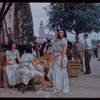 Chorus members during a Metropolitan Opera tour of Aïda in Dallas