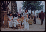 Chorus members during a Metropolitan Opera tour of Aïda in Dallas