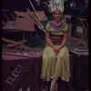 Dancer Gudrun Lober during a Metropolitan Opera tour of Aïda in Dallas
