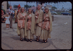Chorus members during a Metropolitan Opera tour of Aïda in Dallas