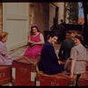 Frank Guarrera and other performers during a Metropolitan Opera tour of Aïda in Dallas
