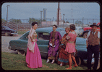 Chorus members during a Metropolitan Opera tour of Aïda in Dallas