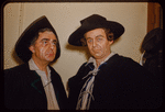 Nicola Moscona and Norman Scott in Un ballo in maschera at the Metropolitan Opera House