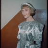 Dancer Gisela Weidner during a Metropolitan Opera tour of Lohengrin