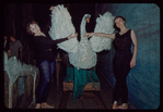 Dancers Kay Wehe and Sylvia Dick during a Metropolitan Opera tour of Lohengrin
