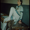 Dancer Barbara Hausler during a Metropolitan Opera tour of Lohengrin