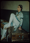 Dancer Barbara Hausler during a Metropolitan Opera tour of Lohengrin