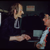 Cesare Siepi and Gerhard Pechner in Il barbiere di Siviglia at the Metropolitan Opera House