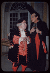 Salvatore Baccaloni and Italo Tajo during a Metropolitan Opera tour of Il barbiere di Siviglia